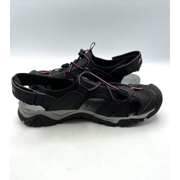Crivit Hiking Sandals Women's 8 Black/Gray Outdoor Shoes - Picture 8 of 14